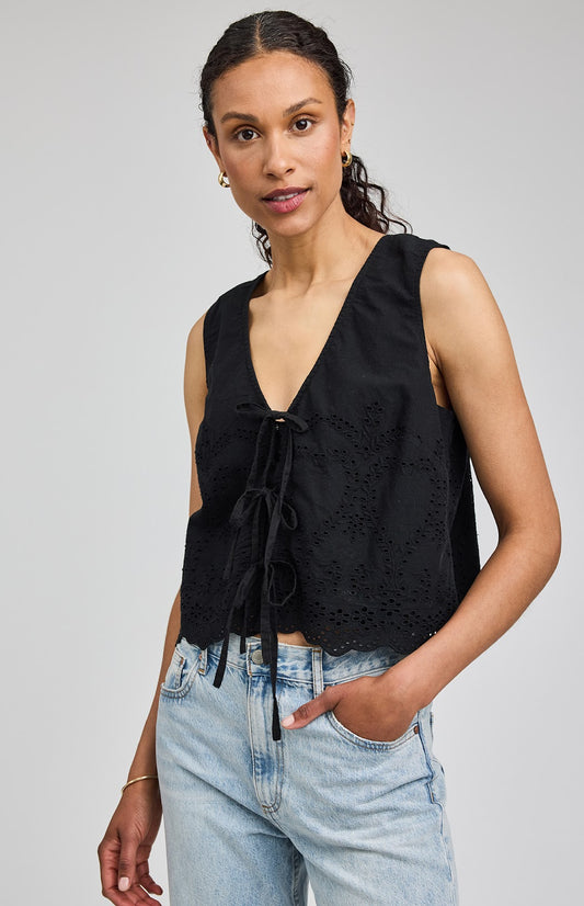 The Rhea Top- BLACK