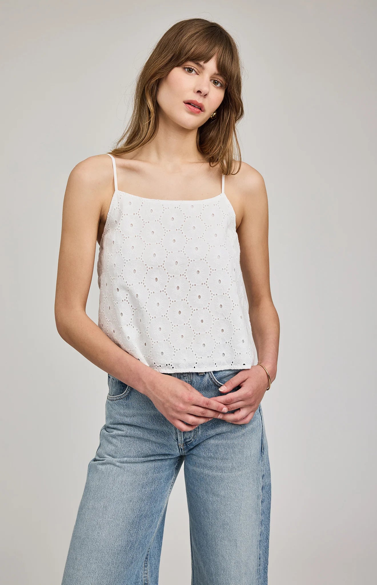 The Elsie Tank- WHITE