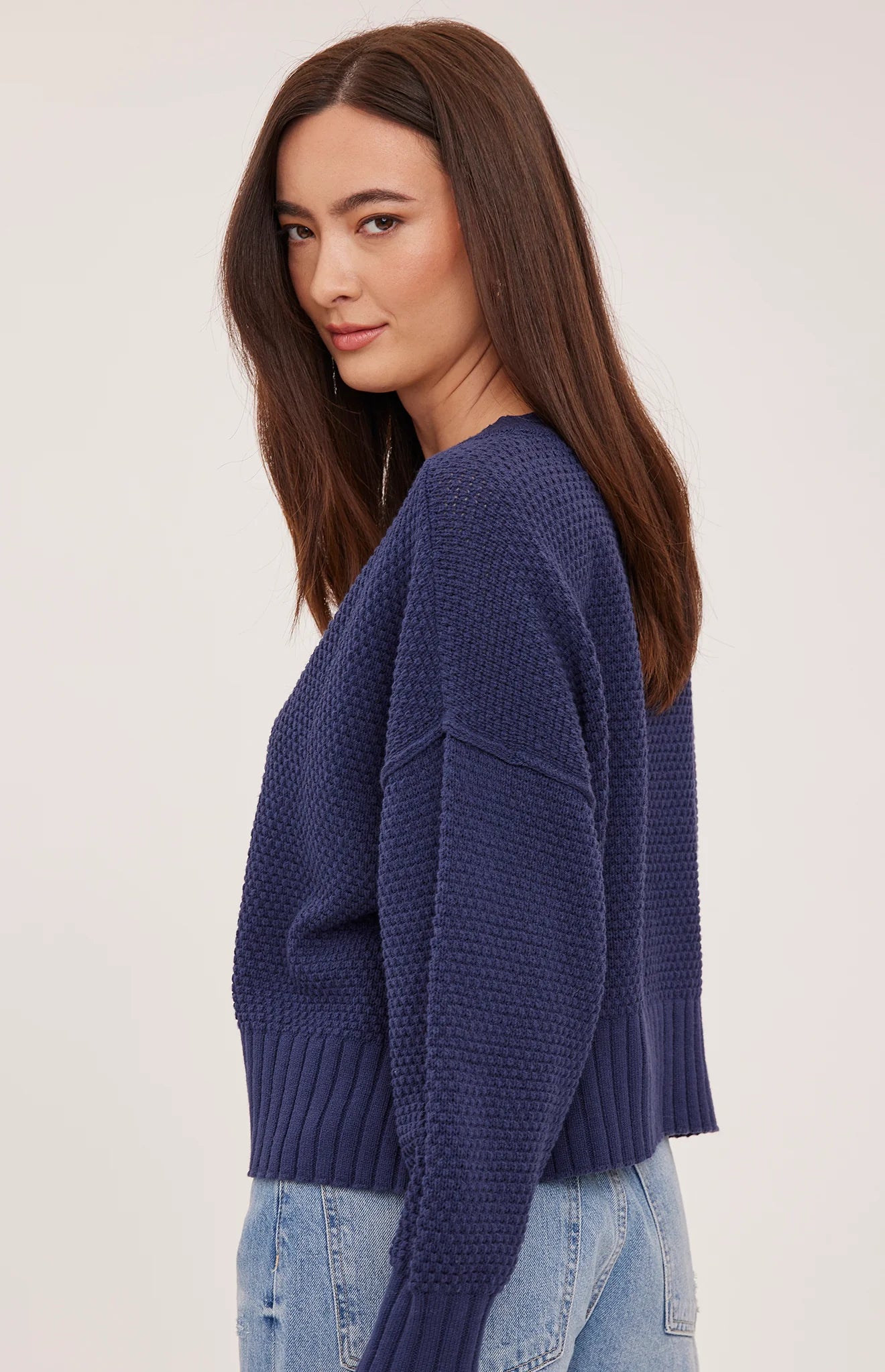 Jennalee Waffle Cardigan