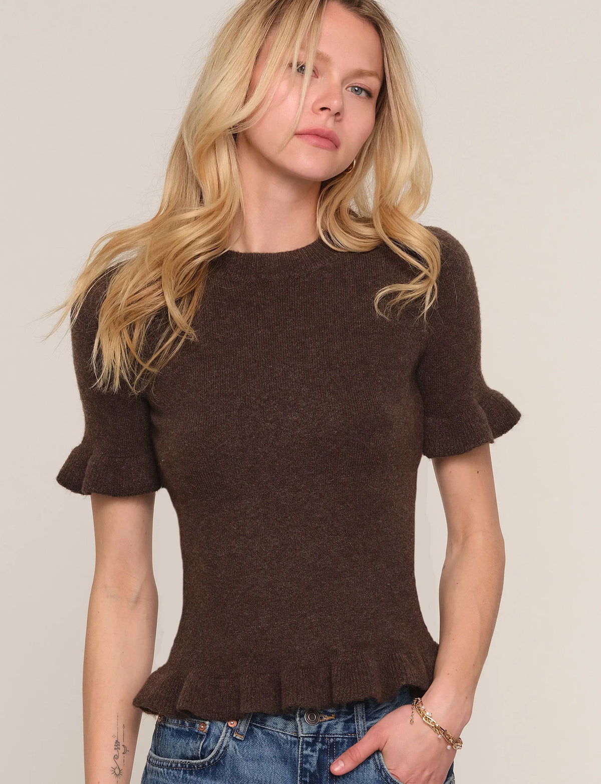 Gail Top- WALNUT