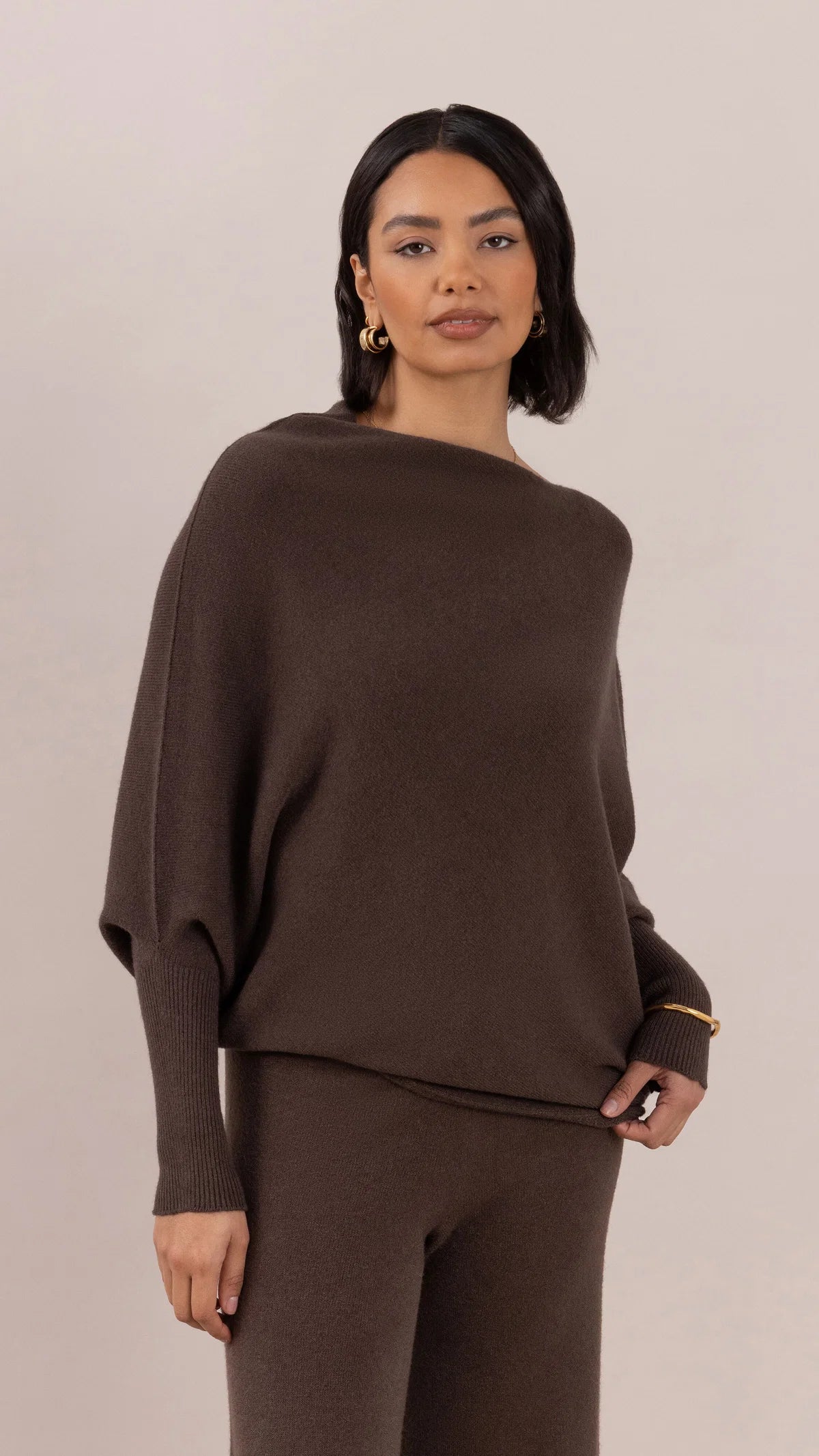 Natalie Sweater- DEEP ESPRESSO