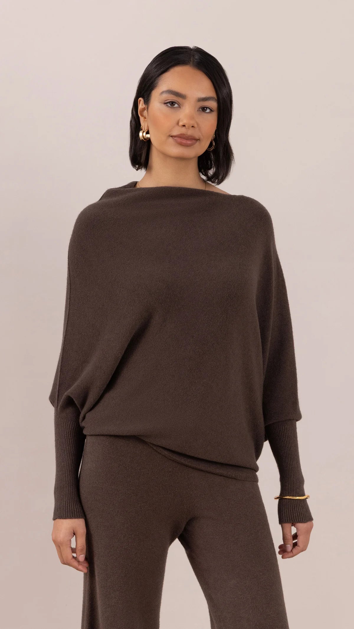 Natalie Sweater- DEEP ESPRESSO