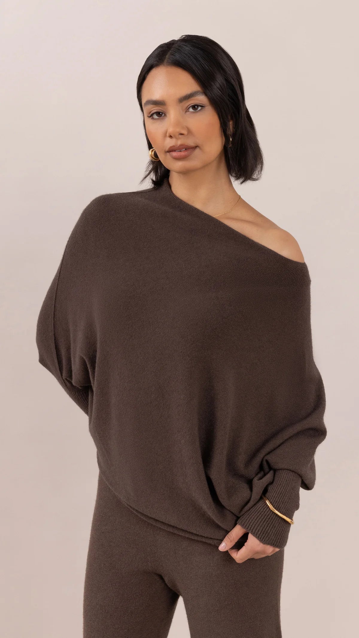 Natalie Sweater- DEEP ESPRESSO