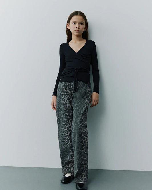 Siennes Trouser- GREY LEO