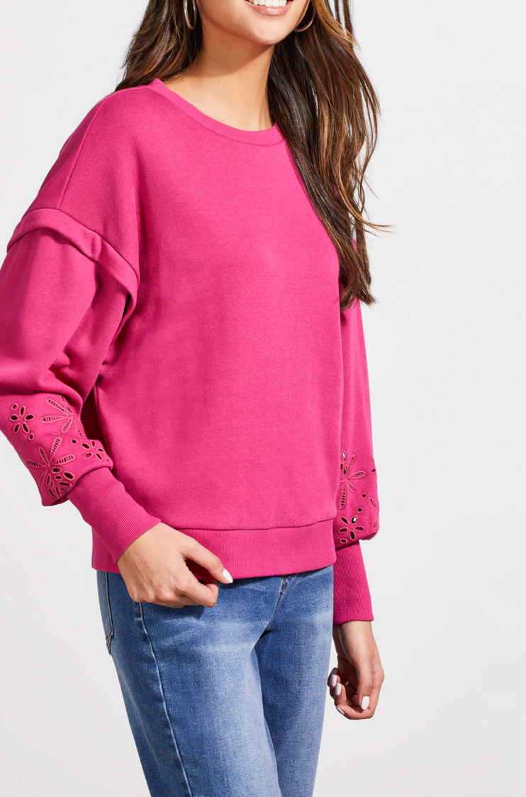 Marci Pullover- Magenta