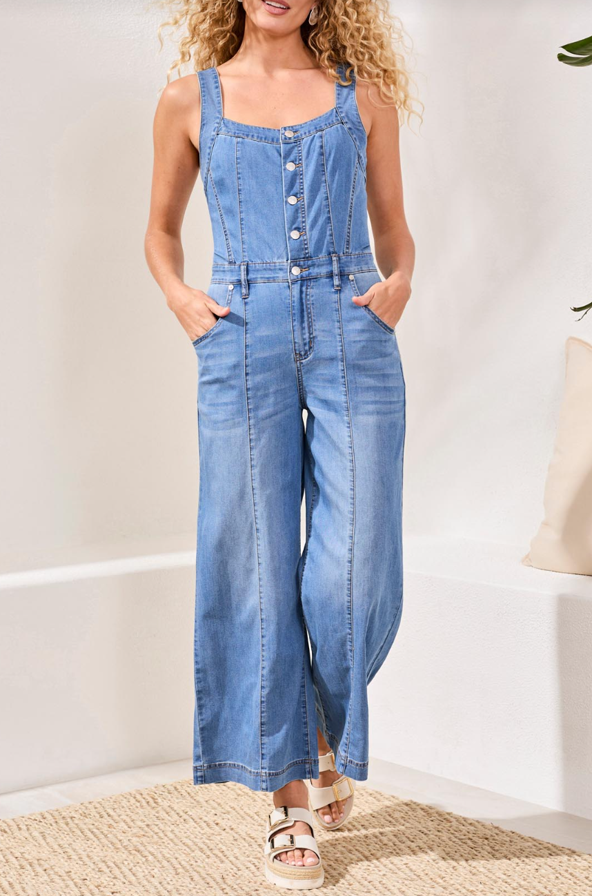 Birdie Denim Jumpsuit