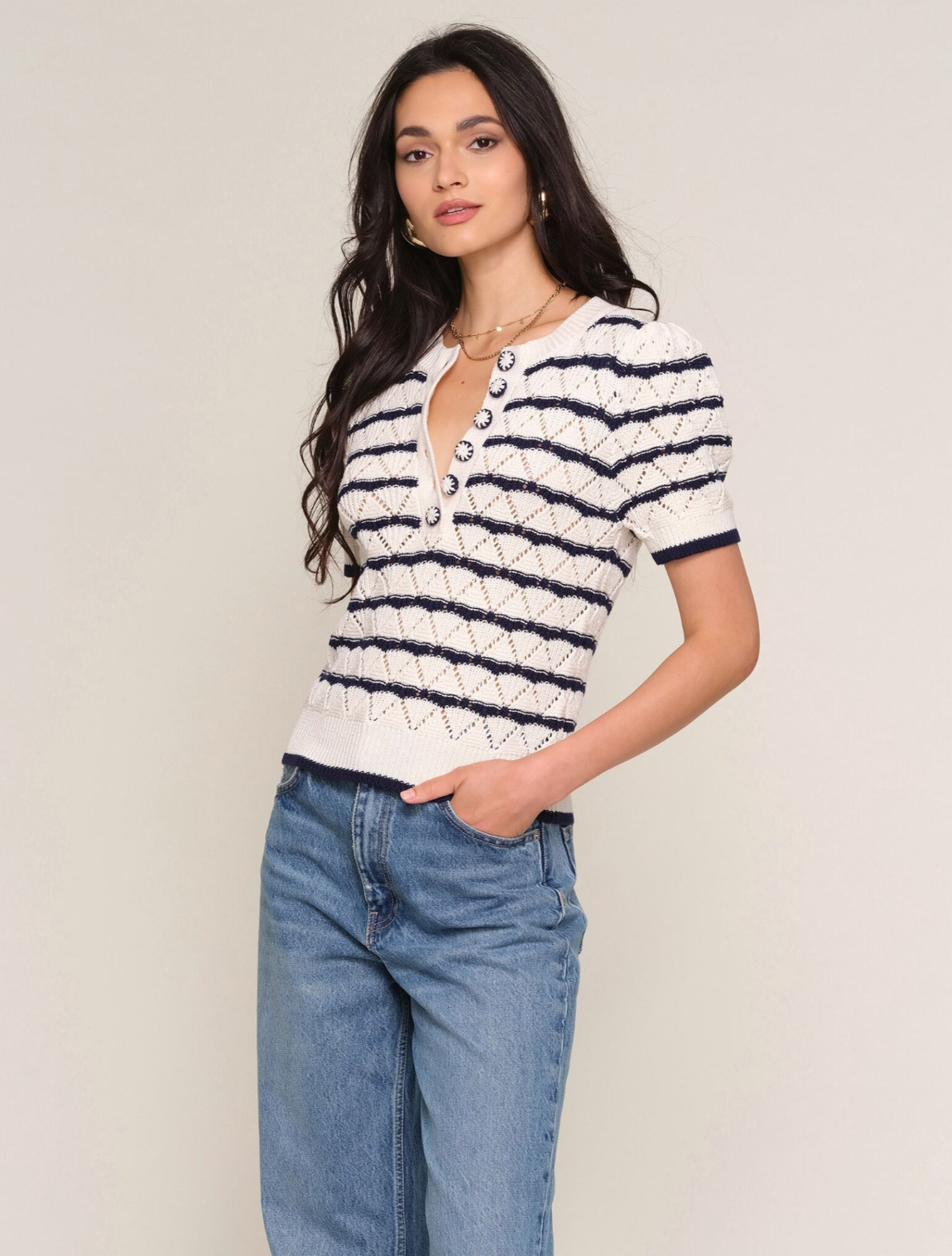 Verano Knit Tee