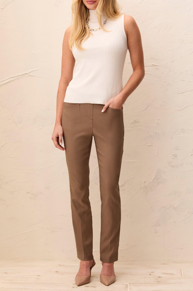 Allie Pull On Pant- FOSSIL