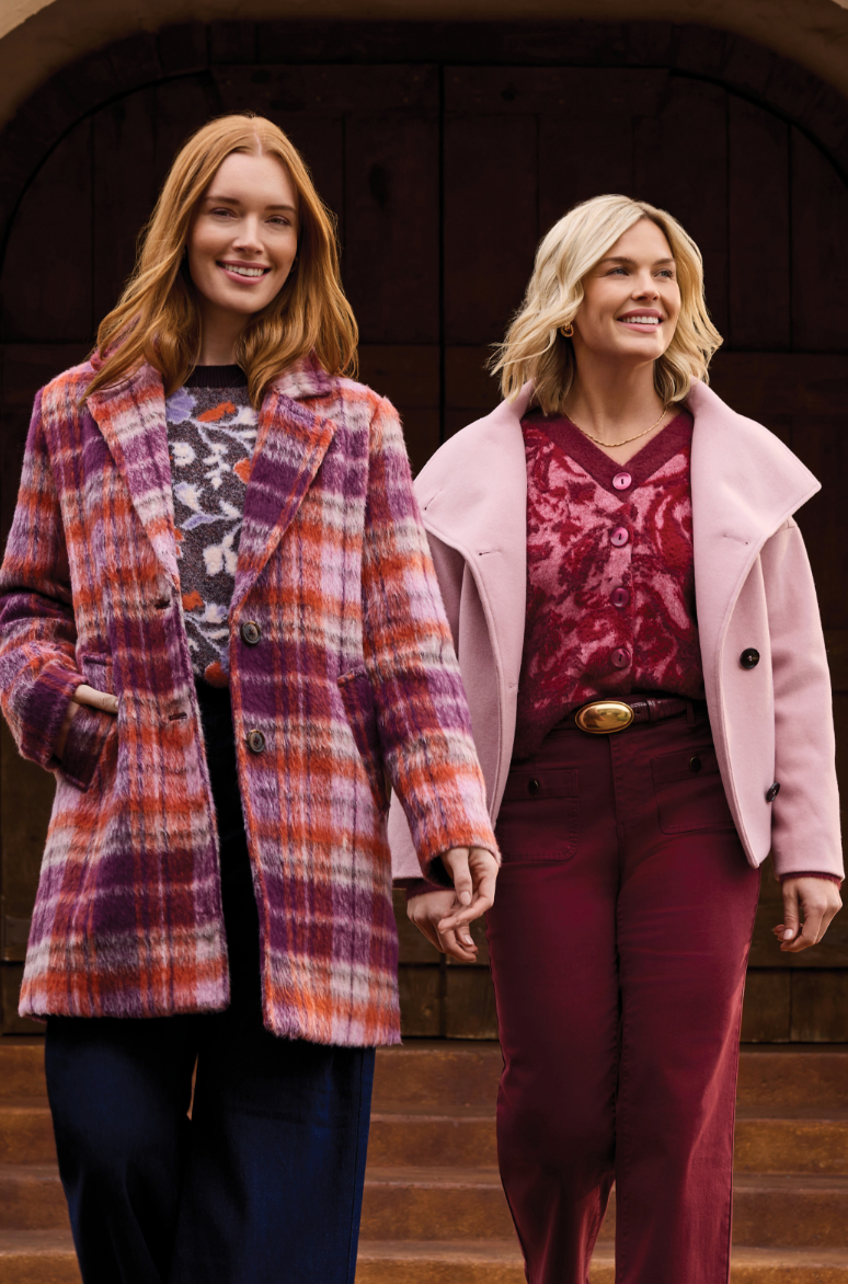 Whitney Jacquard Cardigan- PINKFROST