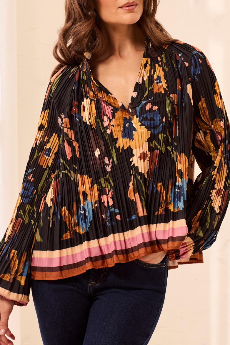 Winnie Pleated Blouse
