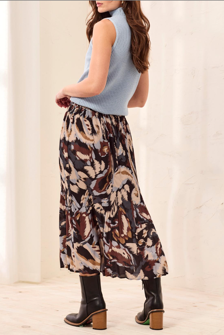 Lacey Plisse Skirt
