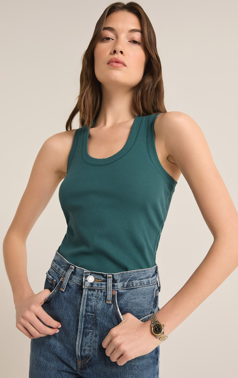 Evergreen Rib Tank