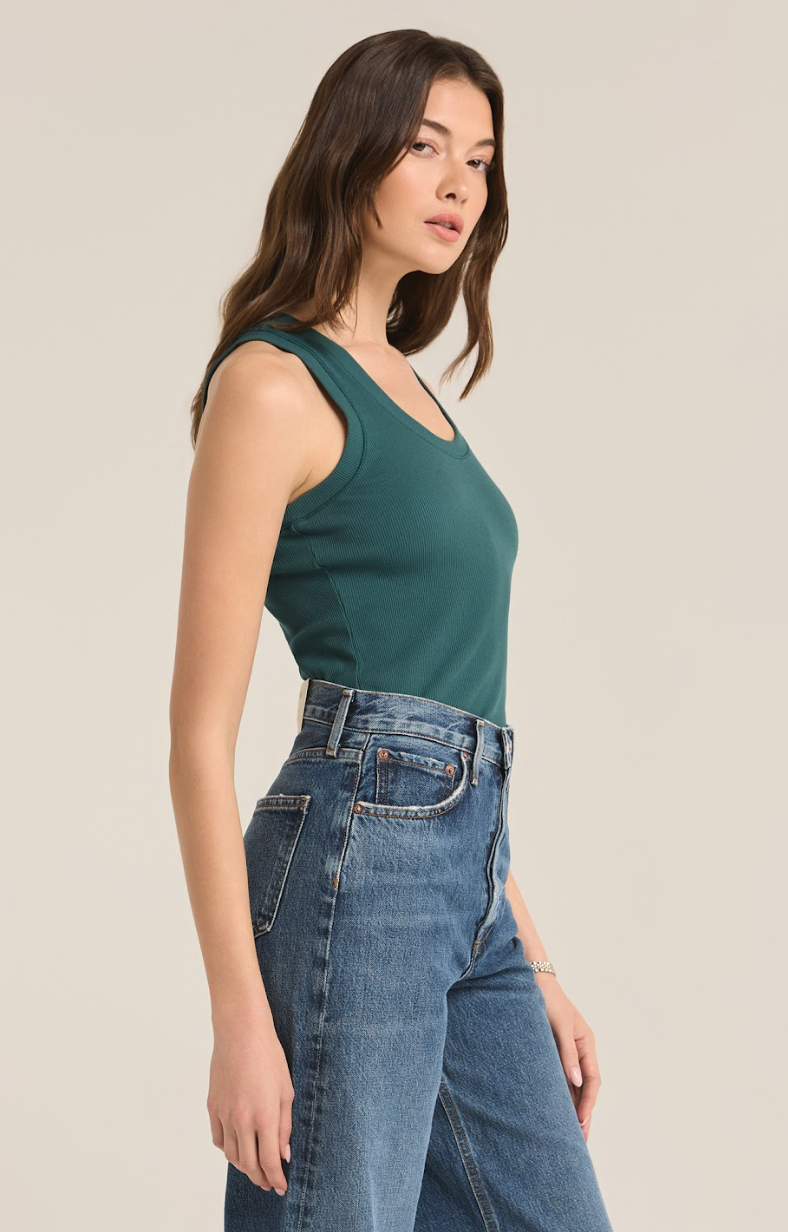 Evergreen Rib Tank