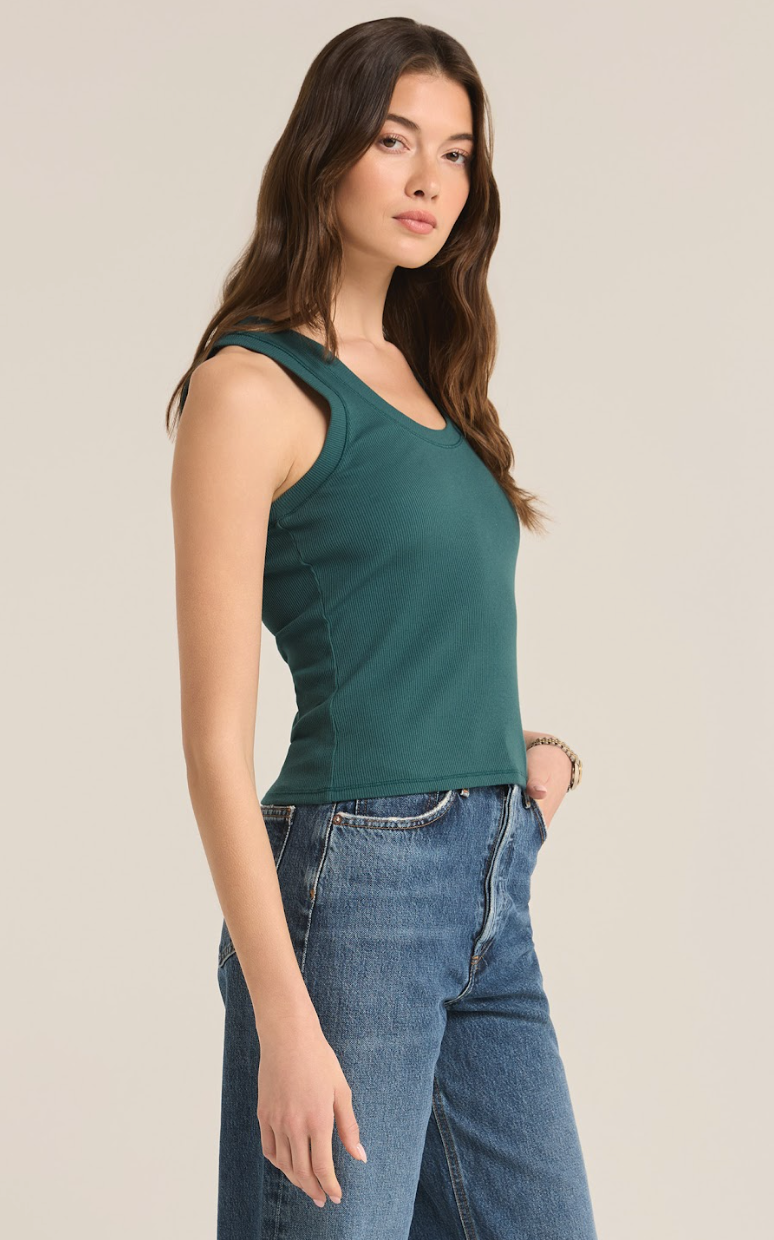 Evergreen Rib Tank