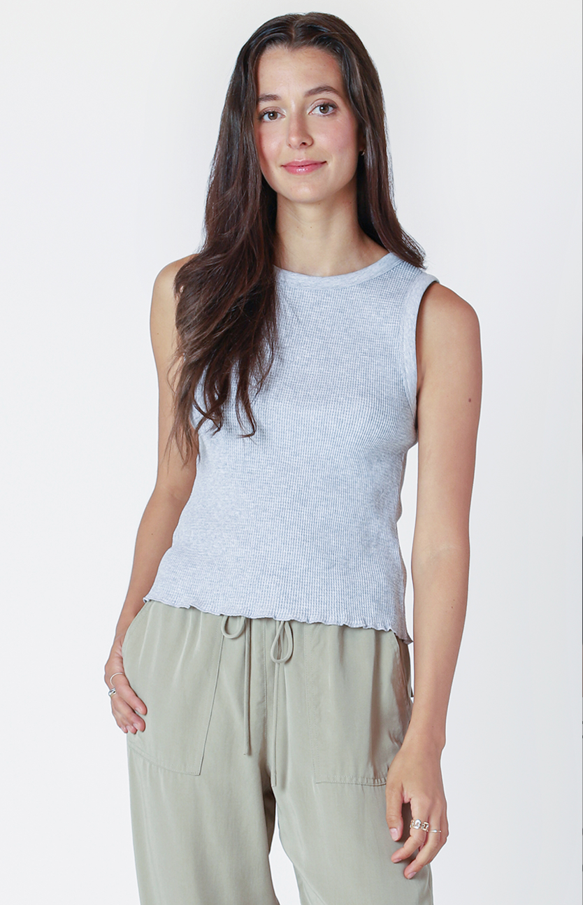 Masha Tank-HEATHER GREY