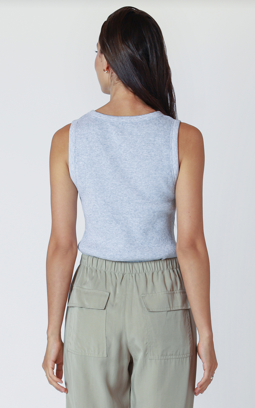 Masha Tank-HEATHER GREY