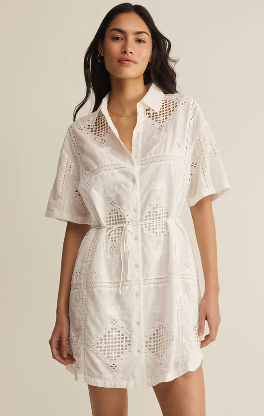 Annabelle Eyelet Dress