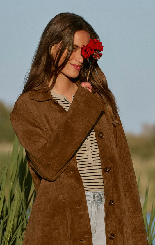 Decker Suede Coat