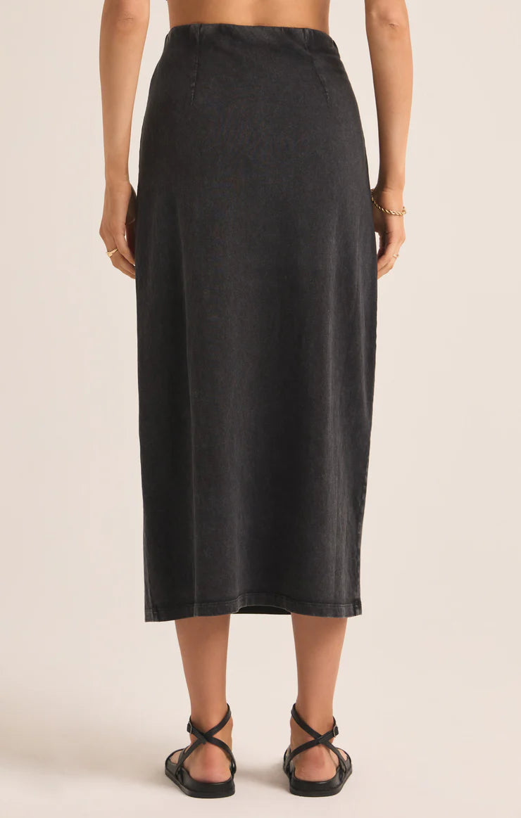 Shilo Knit Skirt- BLACK