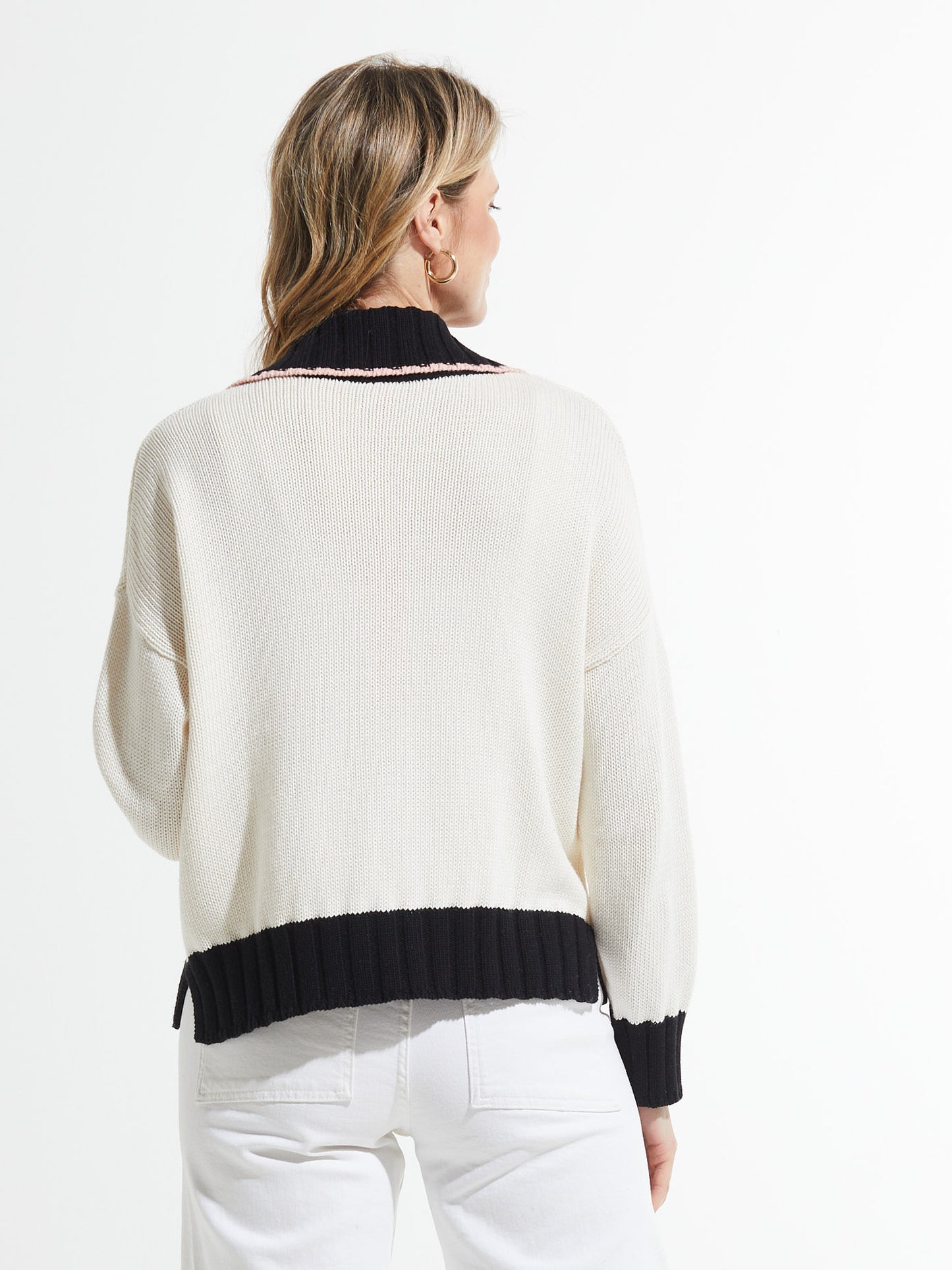 Collared Cardi- VANILLA