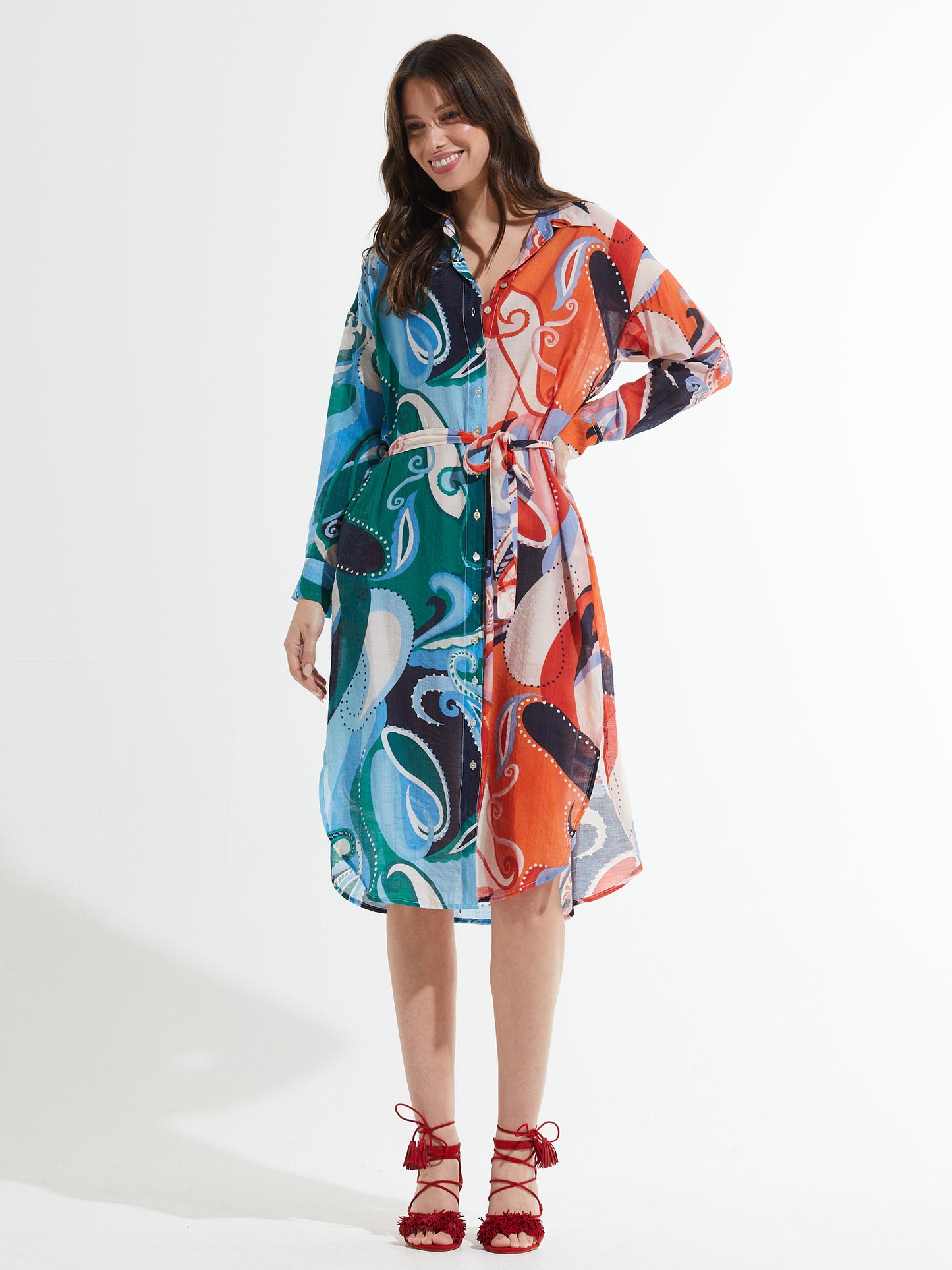 Dream Land Shirt Dress