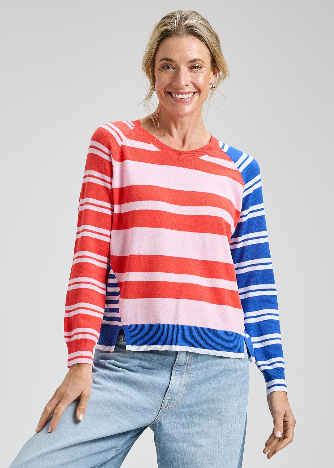 Evalina Sweater- RASPBERRY
