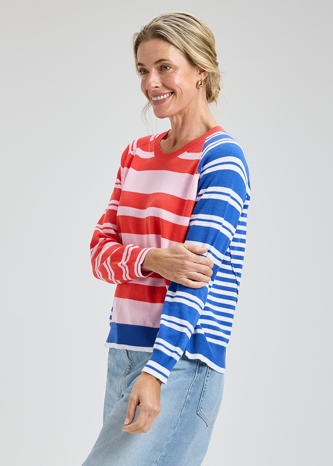 Evalina Sweater- RASPBERRY