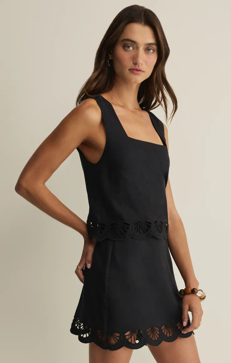 Charlene Embroidered Top