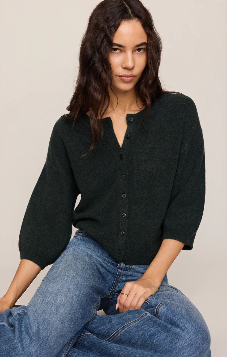 Valor Cardigan- EMERALD COVE