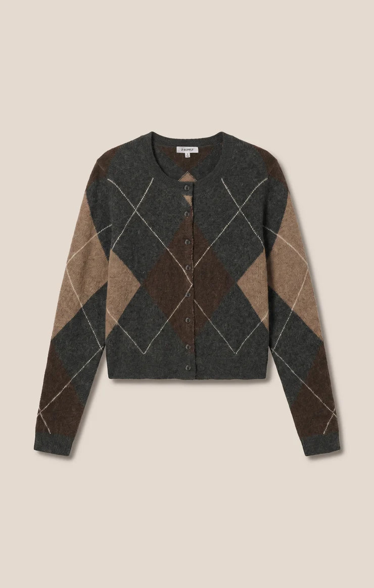 Medina Argyle Cardigan