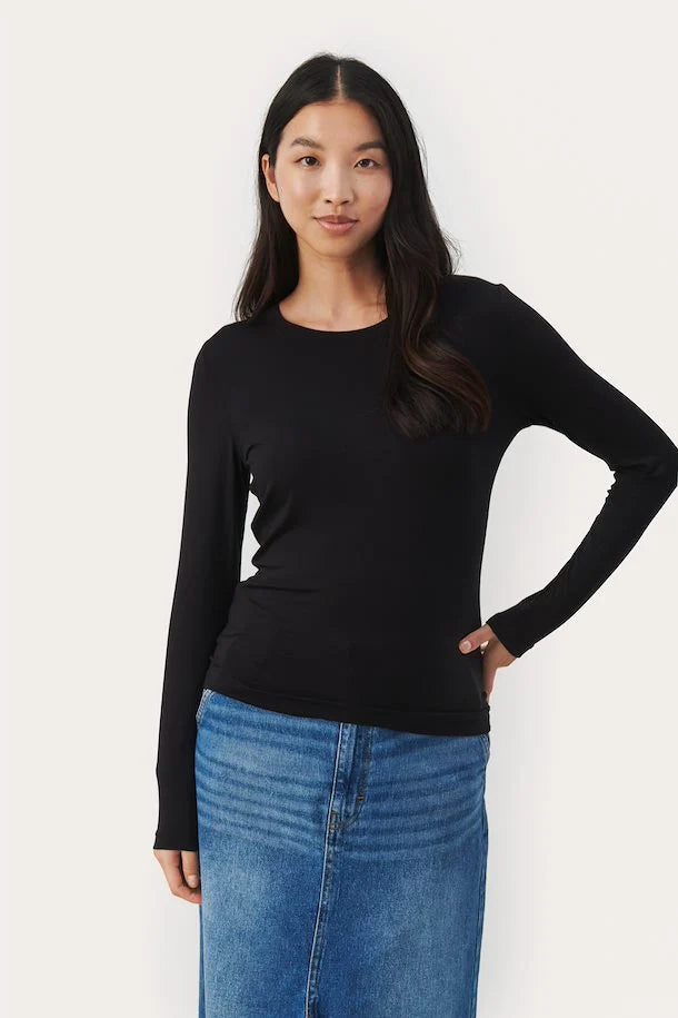 Emaja Long Sleeve- BLACK