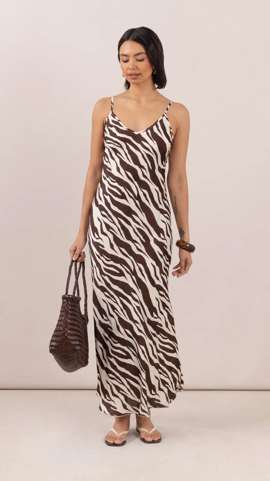 Lana Dress- ZEBRA