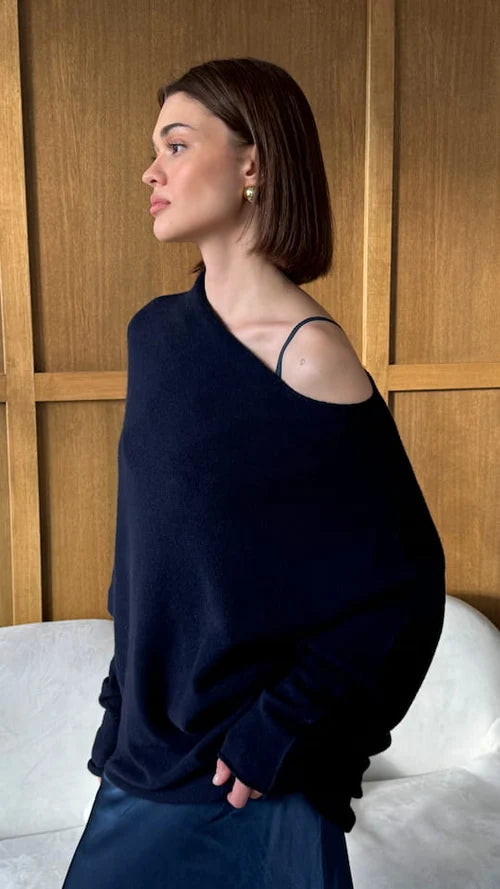 Natalie Sweater- NAVY