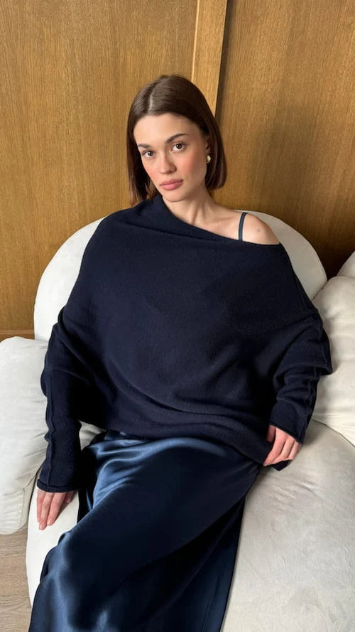 Natalie Sweater- NAVY